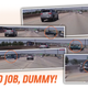 Illustration for article titled Road Raging Truck Driver Gets Instant Self-Inflicted Karma